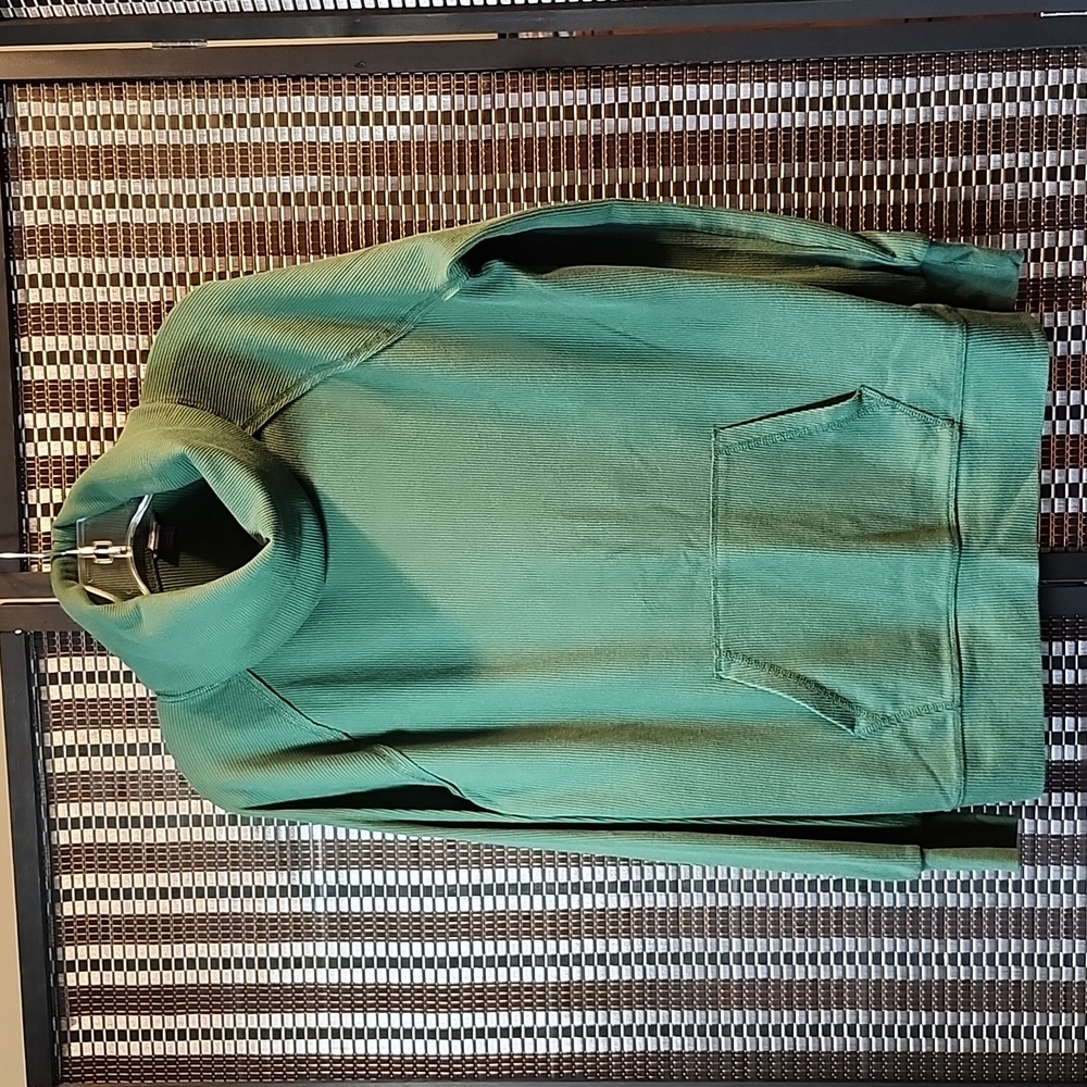 Eddie Bauer hunter green, thermal pullover sz L